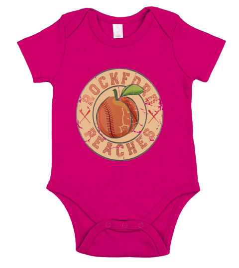 Rockford Peaches Short Sleeve Baby One-Piece