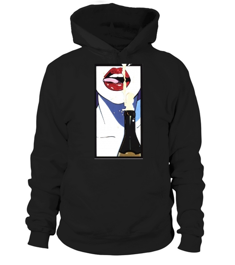 Patrick Nagel Champaign Hoodie Unisex