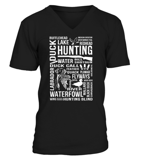 duck hunting 86 tshirt V-Neck T-shirt