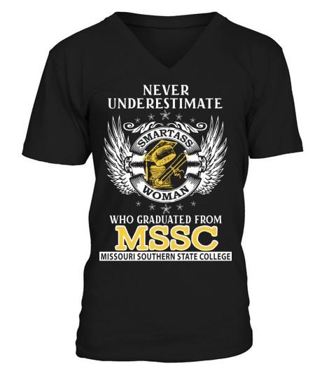 Old Man- graduated From MSSC-Missouri Southern State Unversity V-Neck T-shirt