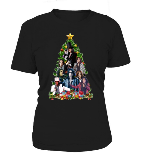 Alice Cooper Christmas Tree T-Shirt Women's T-Shirt