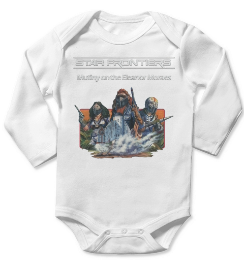 Star Frontiers Mutiny on the Eleanor Moraes Long Sleeve Baby One-Piece