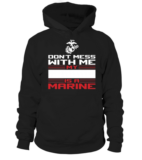 My Daddy Is A Marine, Custom Design Template - Baby Onesie Hoodie Unisex