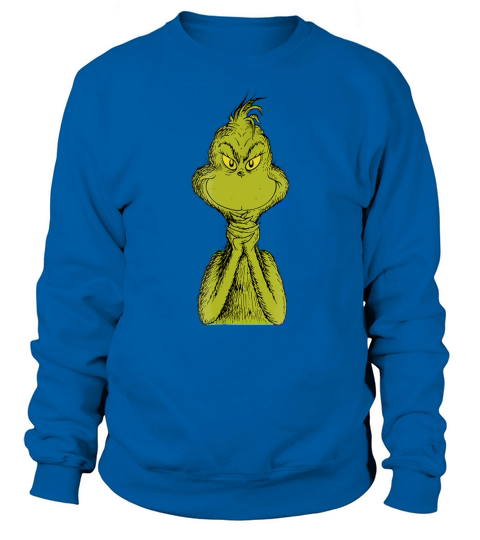 Dr Seuss Classic Sly Grinch Sweatshirt Unisex
