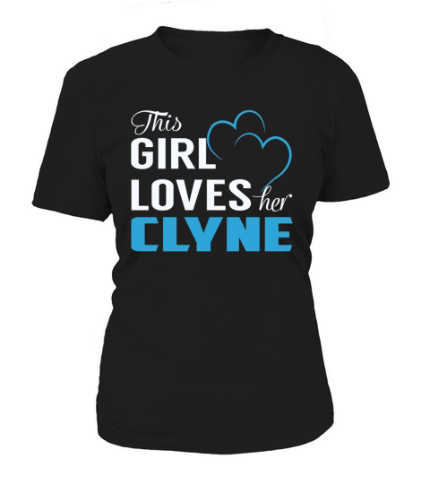 This Girl Loves Her CLYNE Name Shirts Women's T-Shirt