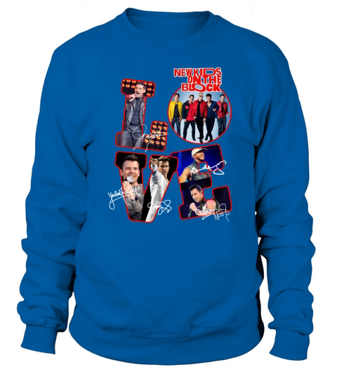 Love New Kids On The Block All Signature Sweatshirt Unisex