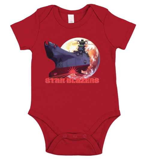 Star Blazers Short Sleeve Baby One-Piece