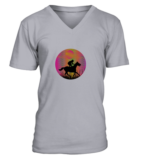 Horse retro(14) V-Neck T-shirt