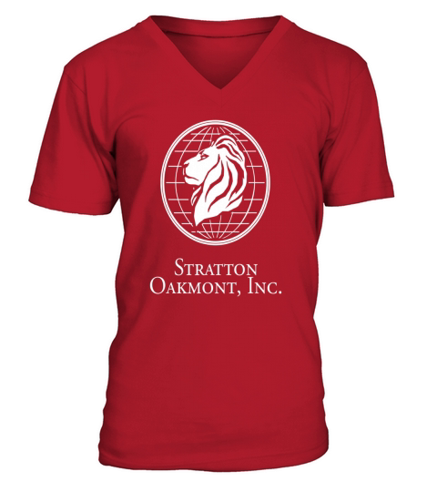 Wolf of Wall Street Stratton Oakmont TShirt V-Neck T-shirt