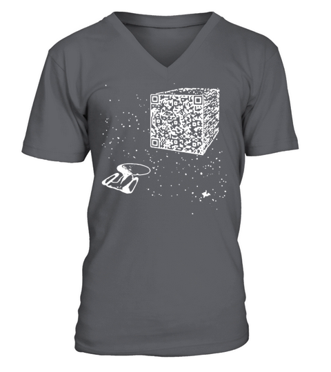 Scan QR code shirt V-Neck T-shirt