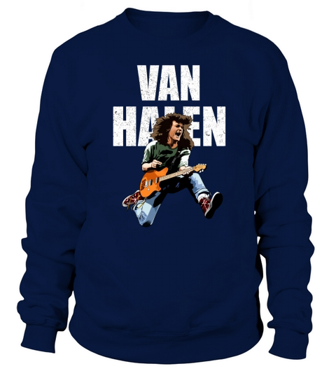 Eddie Van Halen Guitar Sweatshirt Unisex