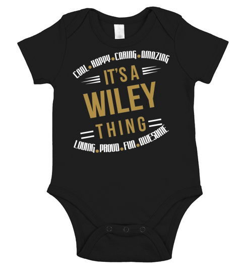WILEY THING COOL T-SHIRTS Short Sleeve Baby One-Piece