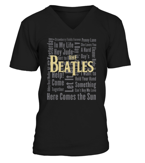 BEST OF THE BEATLES V-Neck T-shirt