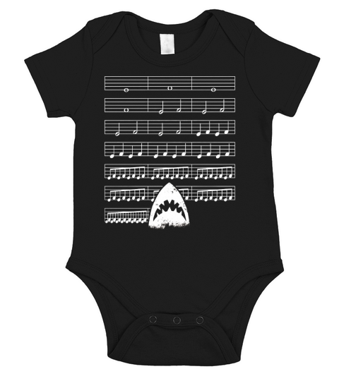 Funny Music Tshirt for Musician Short Sleeve Baby One-Piece