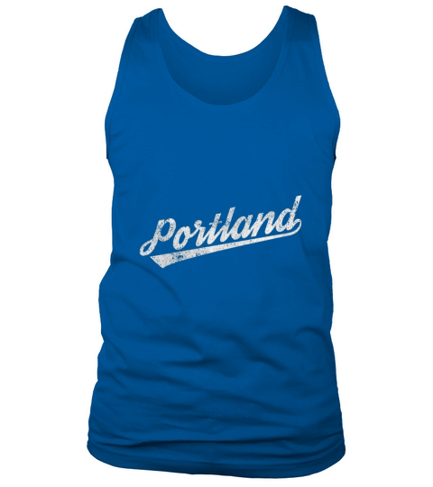 Retro Vintage Portland  Gift Tank Top Unisex