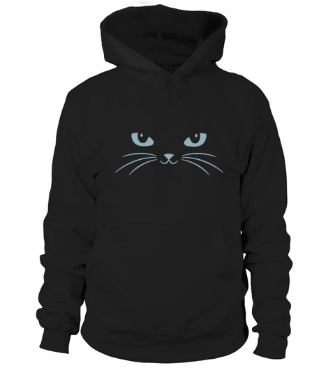 Cat Face With Big Eyes - Rabbit Skins Baby Onesie Hoodie Unisex