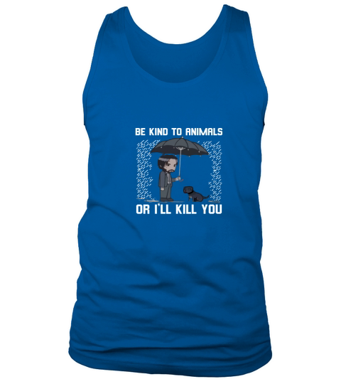 BE Kind to animals - Dog Tag Tank Top Unisex