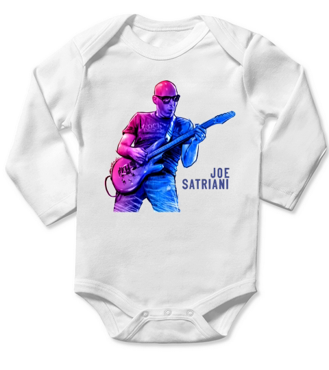 Joe Satriani  Tshirt Long Sleeve Baby One-Piece