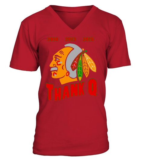 Thank you, Coach Q V-Neck T-shirt