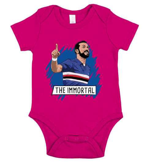 Fabio Quagliarella The Immortal Short Sleeve Baby One-Piece