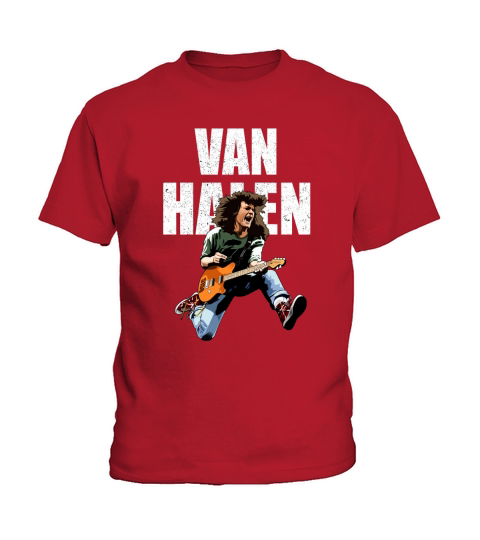 Eddie Van Halen Guitar Kids T-Shirt