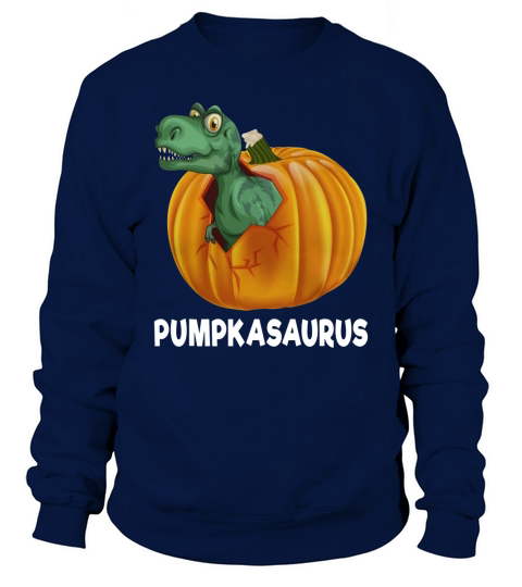Pumpkasaurus Pumpkin Dinosaur Sweatshirt Unisex