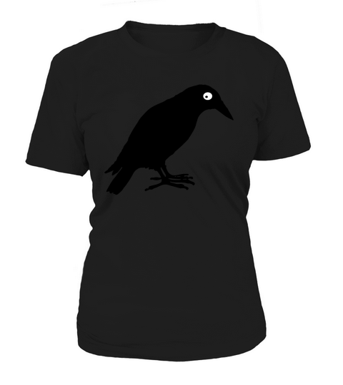 Black Crow Bird Women's T-Shirt