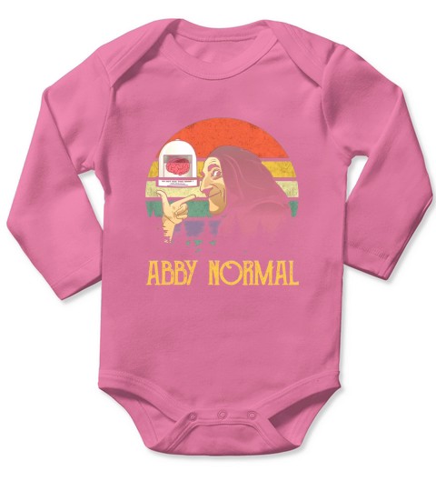 Young Frankenstein abby normal vintage sunset t-shirt Long Sleeve Baby One-Piece