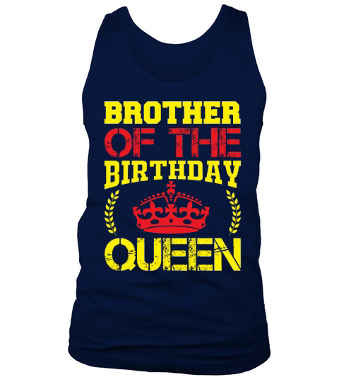 Brother of the birthday queen Tank Top Unisex