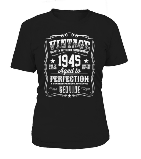 Vintage 1945 Aged to Perfection Women's T-Shirt