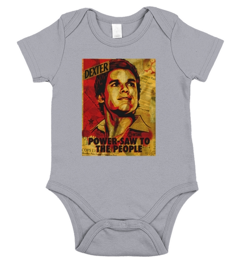 Dexter Power Saw to the People Short Sleeve Baby One-Piece