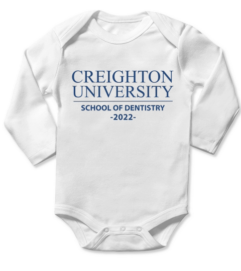 CREIGHTON DENTAL SCHOOL CLASS OF 2022 Long Sleeve Baby One-Piece