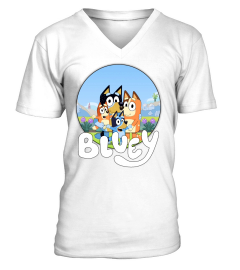Bluey - Baby Onesie V-Neck T-shirt