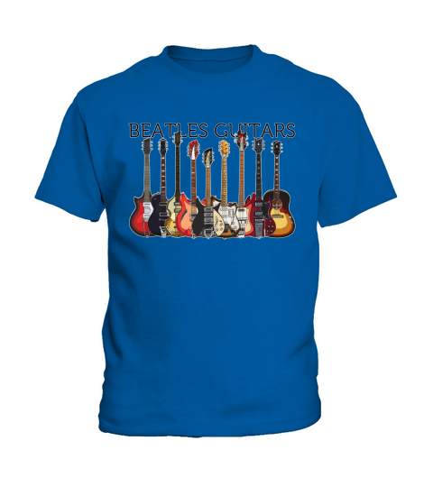 Beatles Guitars Kids T-Shirt