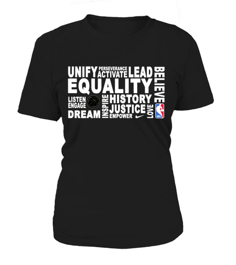 Unify perseverance activate lead believe equality listen Women's T-Shirt