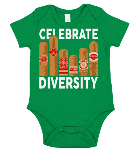 Cigar Celebrate Diversity Cigars Whiskey Short Sleeve Baby One-Piece
