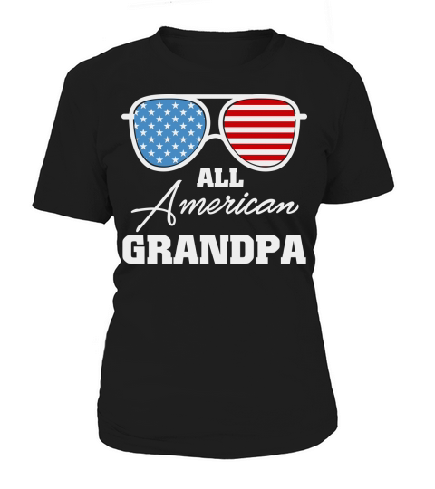 All American Grandpa Sunglasses USA Women's T-Shirt