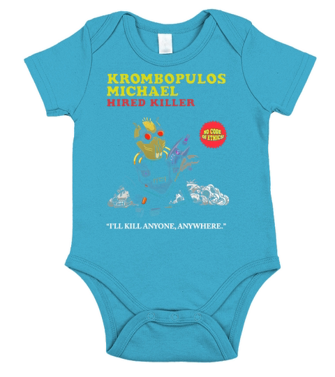 RICK &amp;amp; MORTY KROMBOPULOS MICHAEL Short Sleeve Baby One-Piece