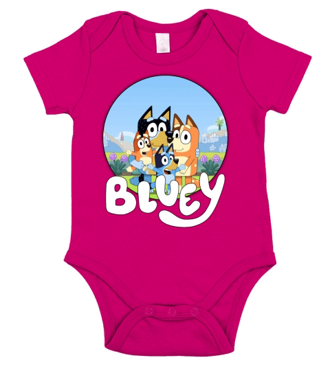 Bluey - Baby Onesie Short Sleeve Baby One-Piece