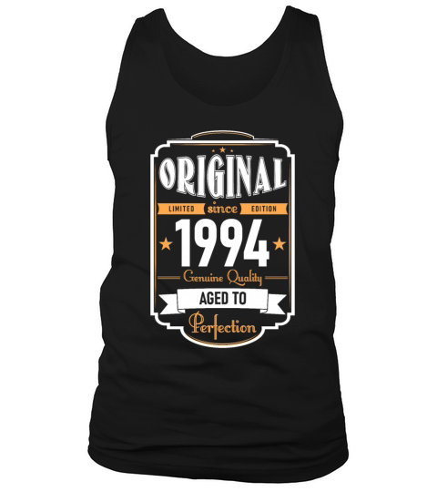 Retro Vintage Original Birthday Design Year 1994 Tank Top Unisex