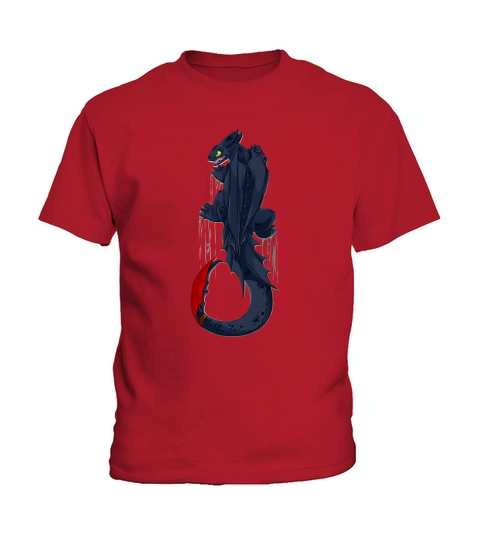 Climbing Toothless Kids T-Shirt