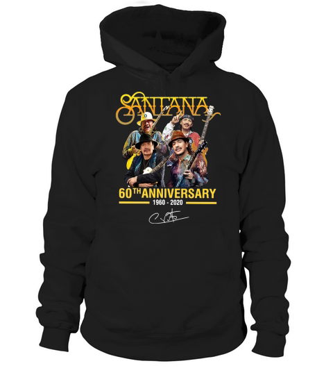 Santana 60th Anniversary 1960 2020 Signature shirt Hoodie Unisex