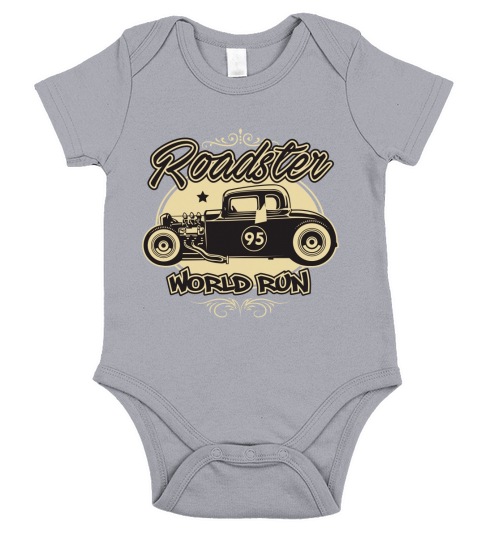 Roadster world run Short Sleeve Baby One-Piece