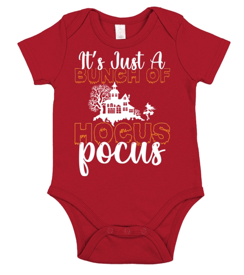 Its just a bunch of hocus focus Short Sleeve Baby One-Piece