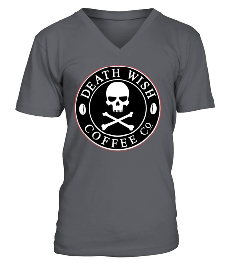 Death Wish Coffee V-Neck T-shirt