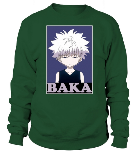 Hunter X Hunter Baka Funny Character  Gift Sweatshirt Unisex
