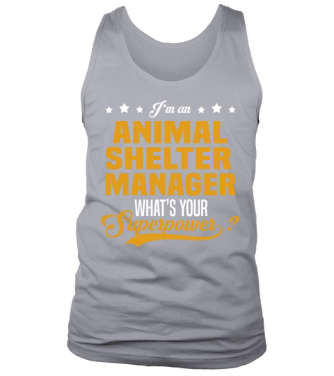 Animal Shelter Manager Tank Top Unisex