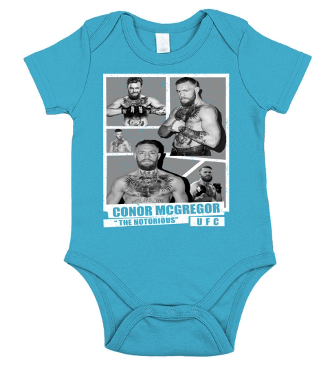 CONOR MC GREGOR T SHIRT Short Sleeve Baby One-Piece