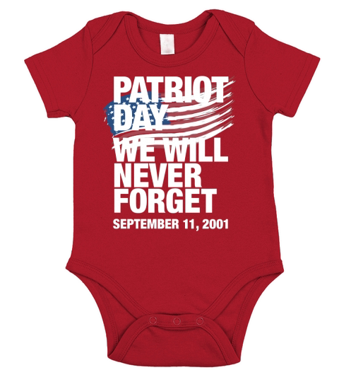 we will never forget - september 11, 2001 Short Sleeve Baby One-Piece