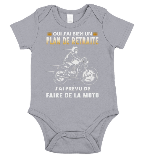 Plan de retraite Short Sleeve Baby One-Piece